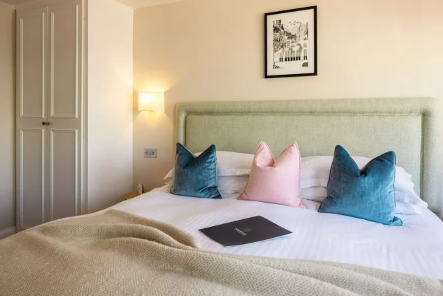 Fresh shots of some fresh rooms ready for summer 2025!📸 The Moorings will forever be a work in progress. It’s an old building, a hotel since 1851, which will never be perfect. But that’s also part of its charm. When we did the original refurbishment four years ago we reused, restored and replaced as required. That continues to this day… and bit by bit all areas are turning more and more into what we originally envisaged. But still- and forever- perfectly imperfect!⭐️
.
.
.
.
.
#hotelinteriors #hotelroom #hotelfurniture #hospitalitydesign @andylegresleyphotography